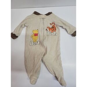 Disney Baby Winnie the Pooh Tigger Footed Pajamas 0-3M Sleeper